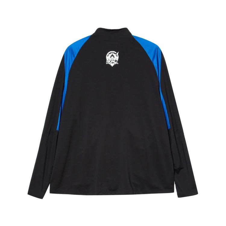 Puma X Honor Of Kings Collaboration Logo Куртка с заниженными плечами и длинными рукавами Мужская куртка черного цвета 605764-07