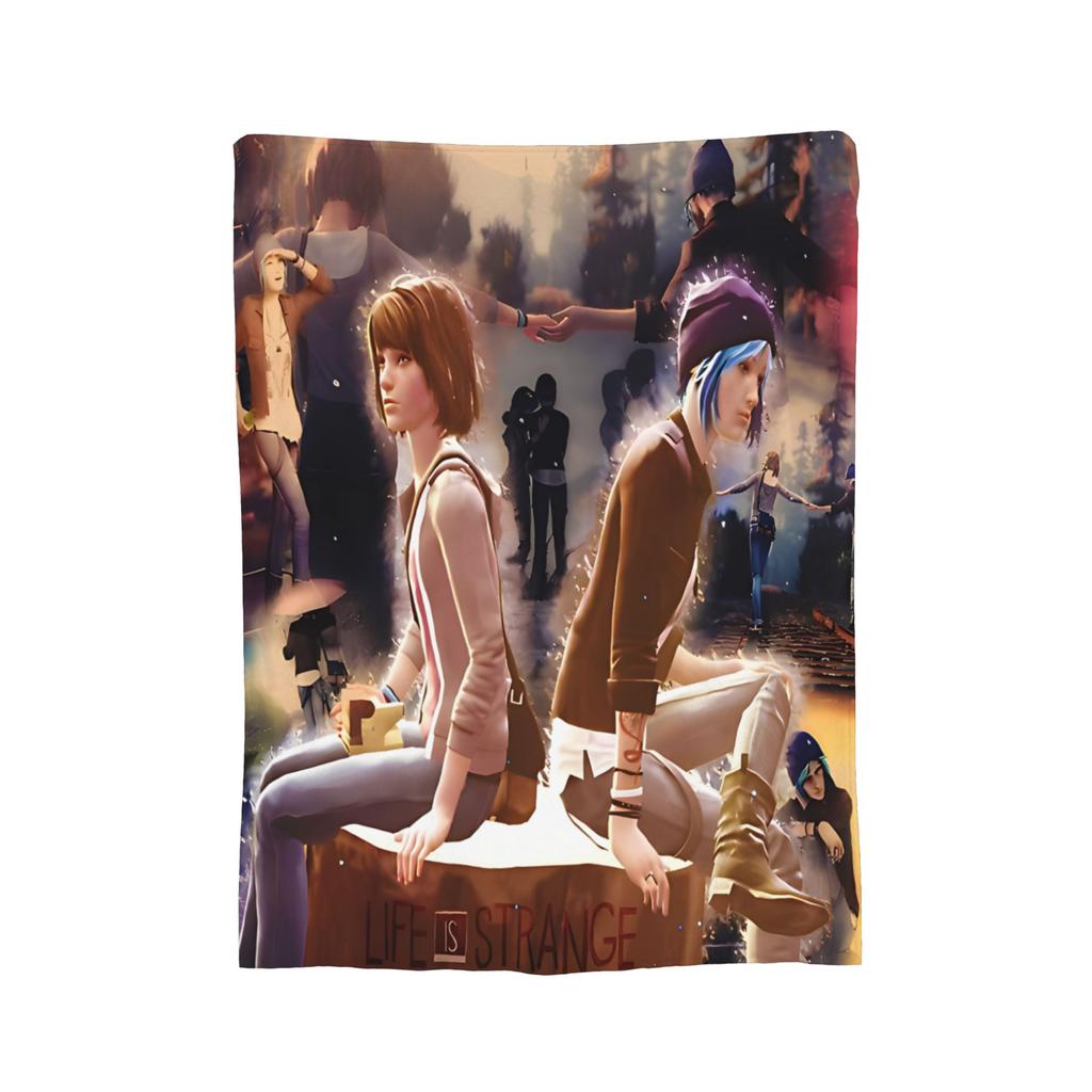 Life is strange butterfly Blanket Plush Novelty Breathable Throw Blankets for Home Spring/Autumn