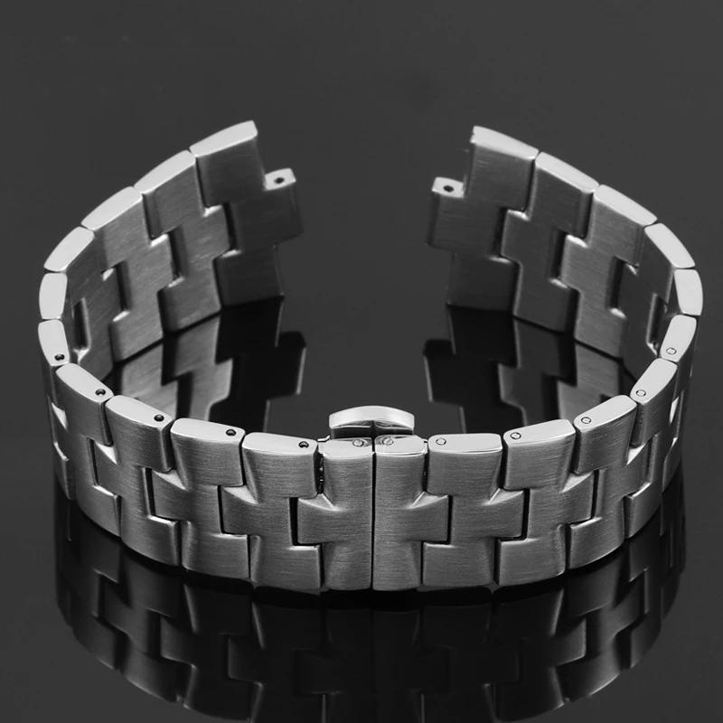 Ремешок для часов VACHERON CONSTANTIN 47660/7900 Ремешок Нержавеющая сталь Часовой ремешок Зарубежный 24x7 мм Мужские аксессуары для часов