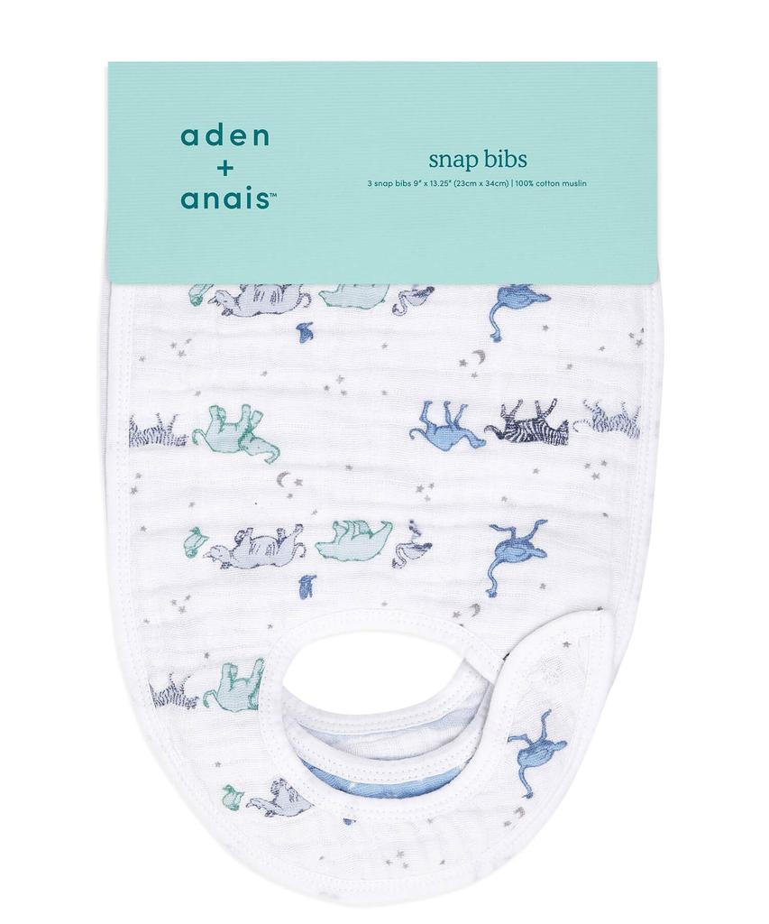 И нагрудник японский детский подарочный нагрудник на кнопках набор из 3 шт. Rising Star муслин хлопок Rising Star ASNC30005J 3 шт. [Aiden Anay] [подлинный продукт] 100% (Икс