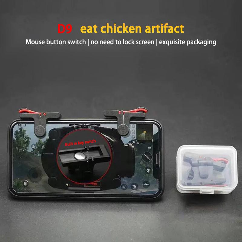 1 пара мобильных игровых контроллеров D9, геймпад, триггерная кнопка, контроллер, джойстик