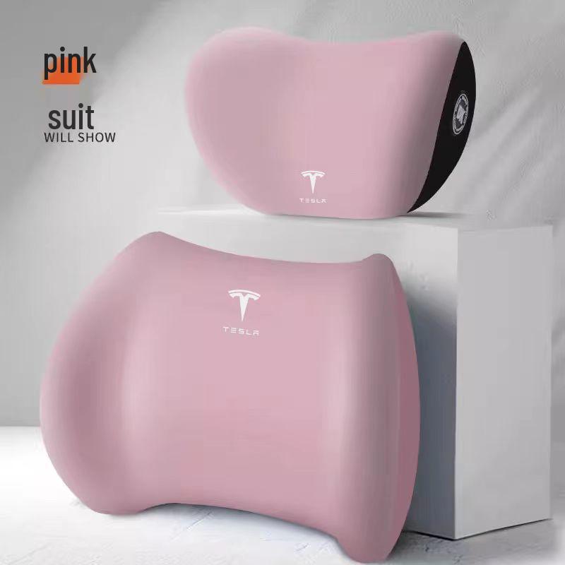 Tesla 3 Memory Foam Headrest & Lumbar Support by Lizhou