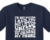 Sarcastic Women's T-shirt, Unplug Life Support Quote