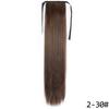 MERISIHAIR Women Long Straight Wrap Around Ponytail Synthetic Fiber Long Straight Wavy Hair Extensions Daily Wear