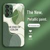 Чехол для телефона с рисунком маслом из жидкого стекла Color Block для Samsung S22Pro, S21, S20Ultra
