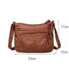 New Fashion Soft PU Leather Bags Women Shoulder Bags Luxury Handbags Women Bag Designer Crossbody Bags for Women Casual Messenger Bag