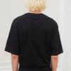FILA Set in Sleeve T Shirt Men's Black (Unisex) T-Shirts FS2RSD2101X BLK