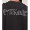 Gymshark Trace Graphic Long Sleeve Top Black B4b3t Bb2j