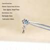 Sparkling Zirconium Titanium Heart & Cross Cartilage Ear Studs - Light Luxury Niche Jewelry