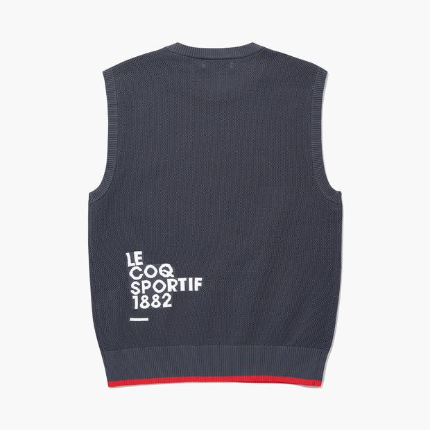 Мужской активный круглый жилет Lecoq Golf из полиэстера (Gq121Mkv11)