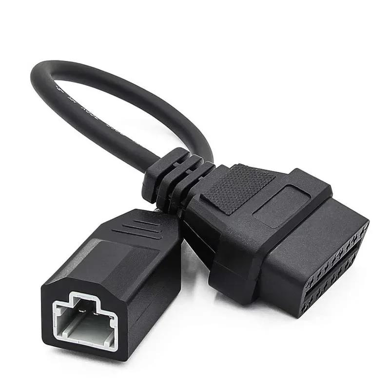 Кабель OBD 2 для Honda 3pin OBD1 адаптер OBD2 OBDII для Honda 3 Pin на 16 Pin разъем совместимый диагностический инструмент