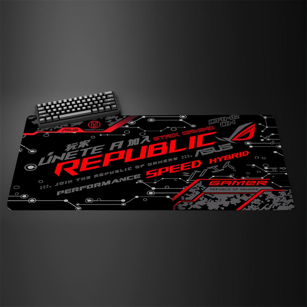 Коврик для мыши Asus Rog Аниме коврики для мыши Игровой коврик для компьютерного стола Ковер для мыши Компьютерные аксессуары Игровой коврик для мыши Скоростной резиновый коврик
