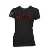 Tool Womens/Ladies Shaded Box Back Print Cotton T-Shirt