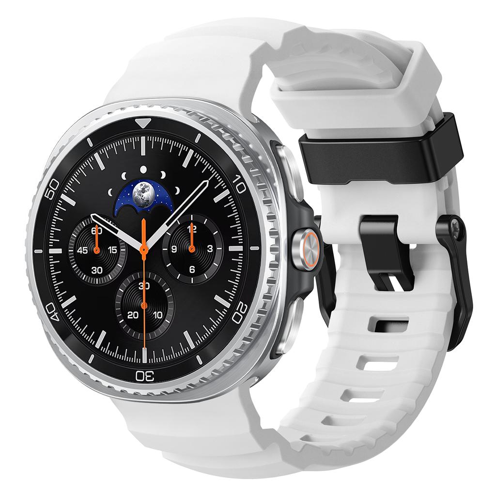 Спортивный ремешок для Samsung Galaxy watch 8 ремешок 44мм 40мм 8 classic 46мм Резиновый браслет на запястье correa Galaxy watch 8 аксессуары