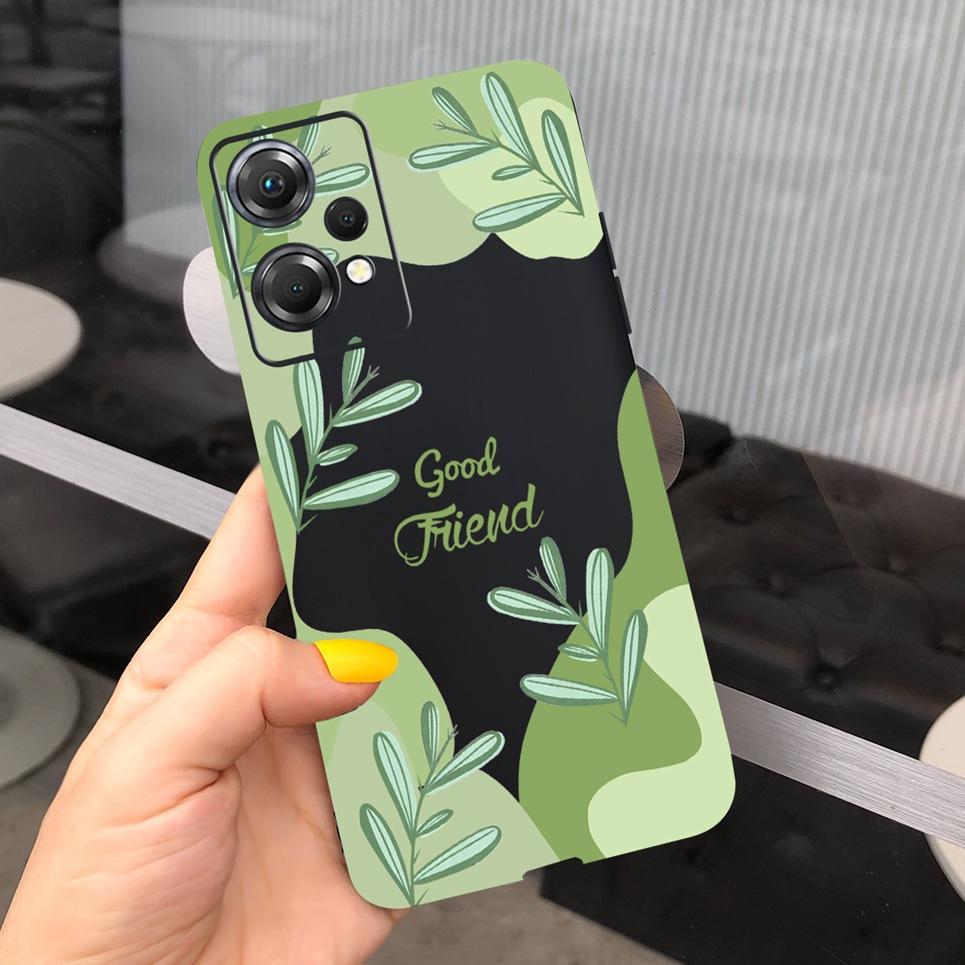 Чехол для телефона One Plus Nord CE 2 Lite Мягкий матовый силиконовый ТПУ задняя крышка для OnePlus Nord CE2 Lite 5G Мобильные чехлы Цветок Capa