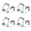 Fuel Injector Retaining Bracket O Ring Seal Kit 06D998907 for A3 Hatchback A4 Saloon A6 Avant TT Roadster