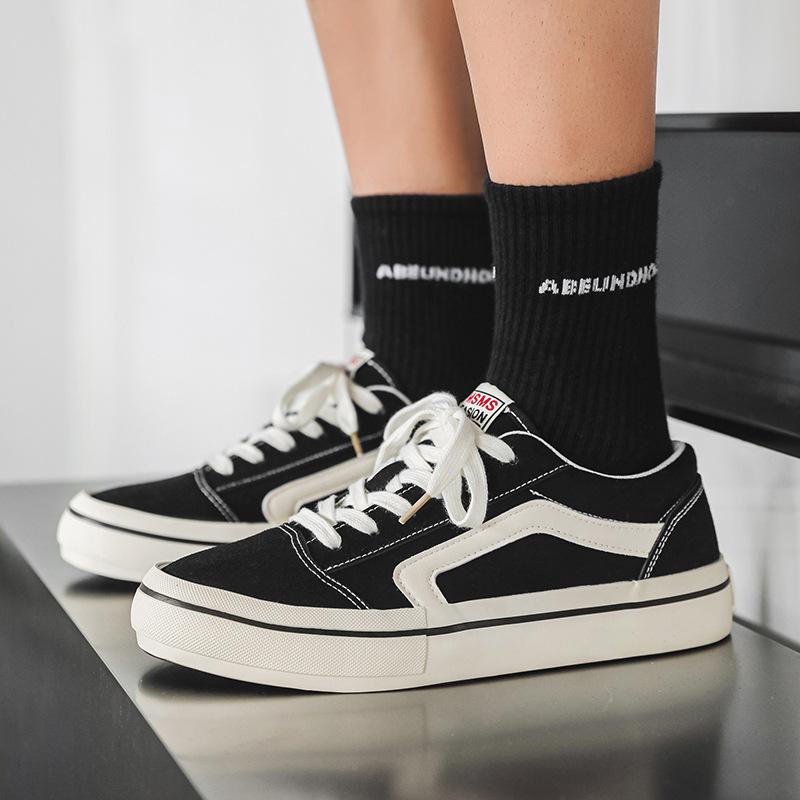 Модные повседневные парусиновые туфли унисекс, модные кроссовки на шнуровке для пар, повседневная обувь для скейтбординга в стиле хип-хоп, мужские вулканизированные туфли для тенниса