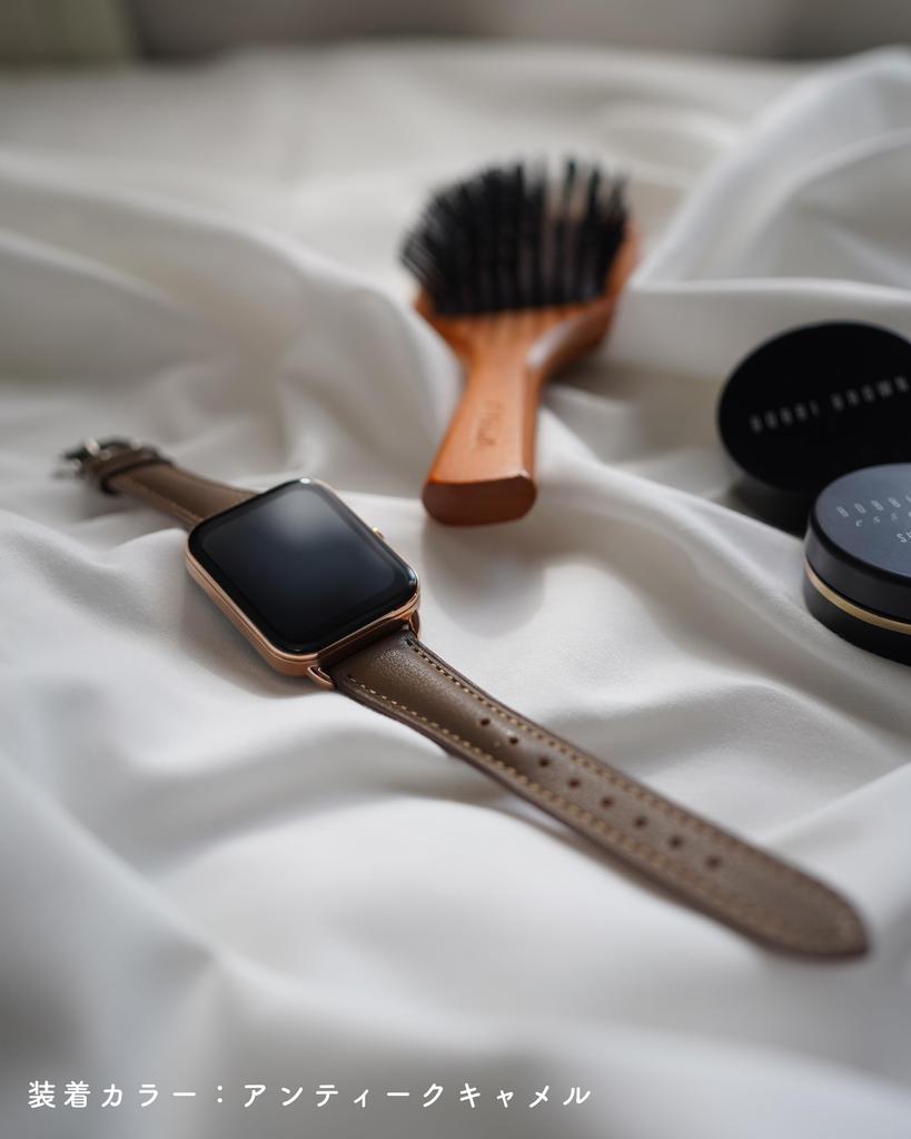 Ремешок для умных часов 18 мм Натуральная кожа Кожаный сменный ремешок [monomam] Женский (Ширина ремня 18 мм) (Античный верблюд)