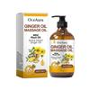Ginger Oil, Ginger Massage Oil for Lymphatic Drainage, Natural Ginger Oil for Skin, Arnica Oil, Sore Muslce Massage Oil - Warming and Relaxing