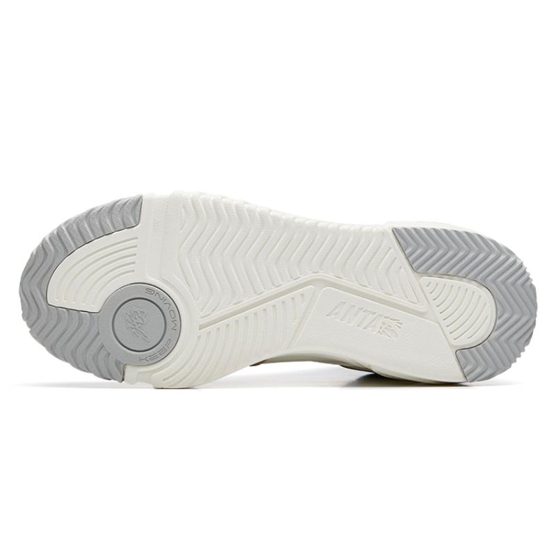 Anta Кеды для скейтборда Flame High-Top Мужские Белые Коричневые Кроссовки 112238090R-3