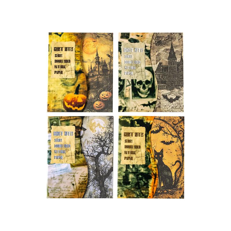 42 шт./лот Блокноты Материал Бумага Призрачные Заметки Junk Journal Скрапбукинг Карточки Ретро Фон Декоративная Бумага