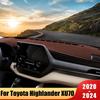 Для Toyota Highlander XU70 - 2024 Kluger Гибридный Автомобиль Накладка на Панель Приборов Коврик Защита от Солнца на Панель Автомобиля Коврики 21