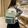 Cute Cat Backpack Female Junior High School Student Korean Version Large Capacity Computer Travel Backpack High School Student Schoolbag Tide