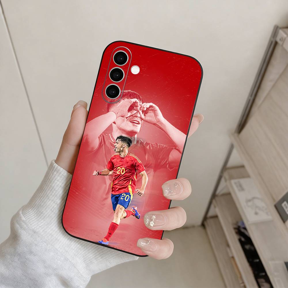 Педро Гонсалес Лопес Чехол для телефона для Samsung Galaxy A73, A72, A71, A70, A53, A52, A51, Другие Мягкий черный чехол