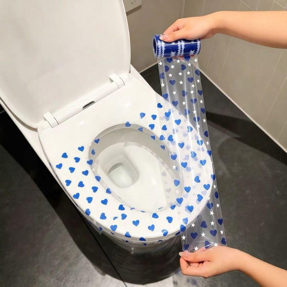 Waterproof Waterproof Toilet Seat Protectors Adhesive Hygienic Toilet Seat Covers Outdoor Trips