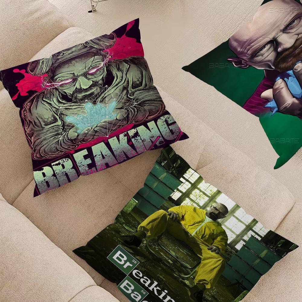 Наволочка для подушки с изображением персонажей мультфильма B-Break Ing B-bad Подарок Подушка Декор Спальни Дома Дивана Стула Сиденья Наволочка