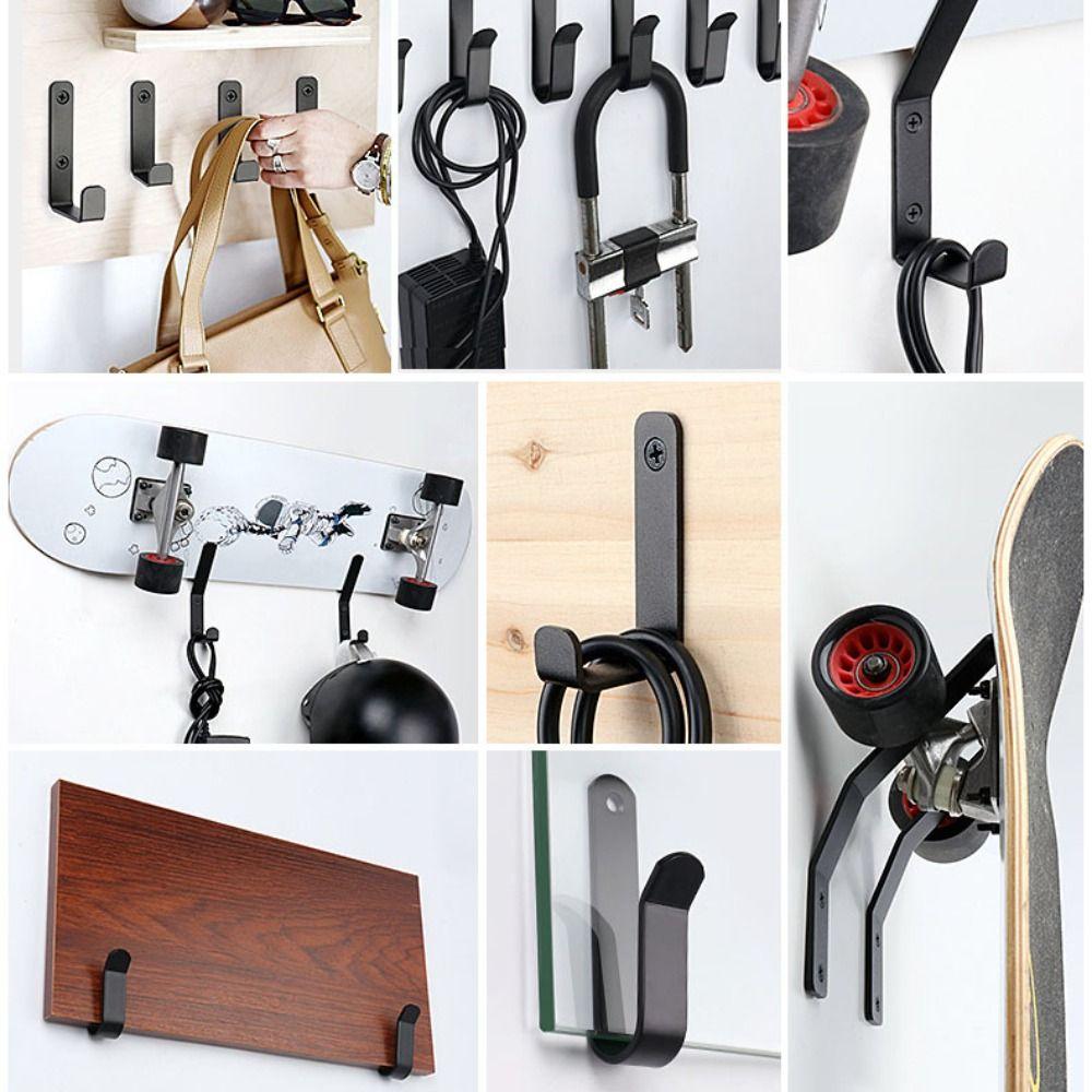 Антикоррозийный настенный крючок для хранения, высокая твердость, крючок для хранения скейтбордов, кухня