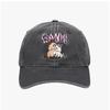 Кепка бейсболка Ganni Vintage Washed с логотипом пони B3020094