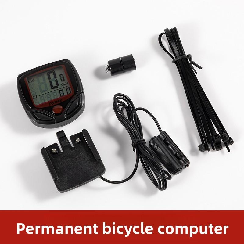 Wireless Bike Computer Waterproof Bicycle Odometer LCD Display Cycling Speedometer Multi Function MTB Meter 7