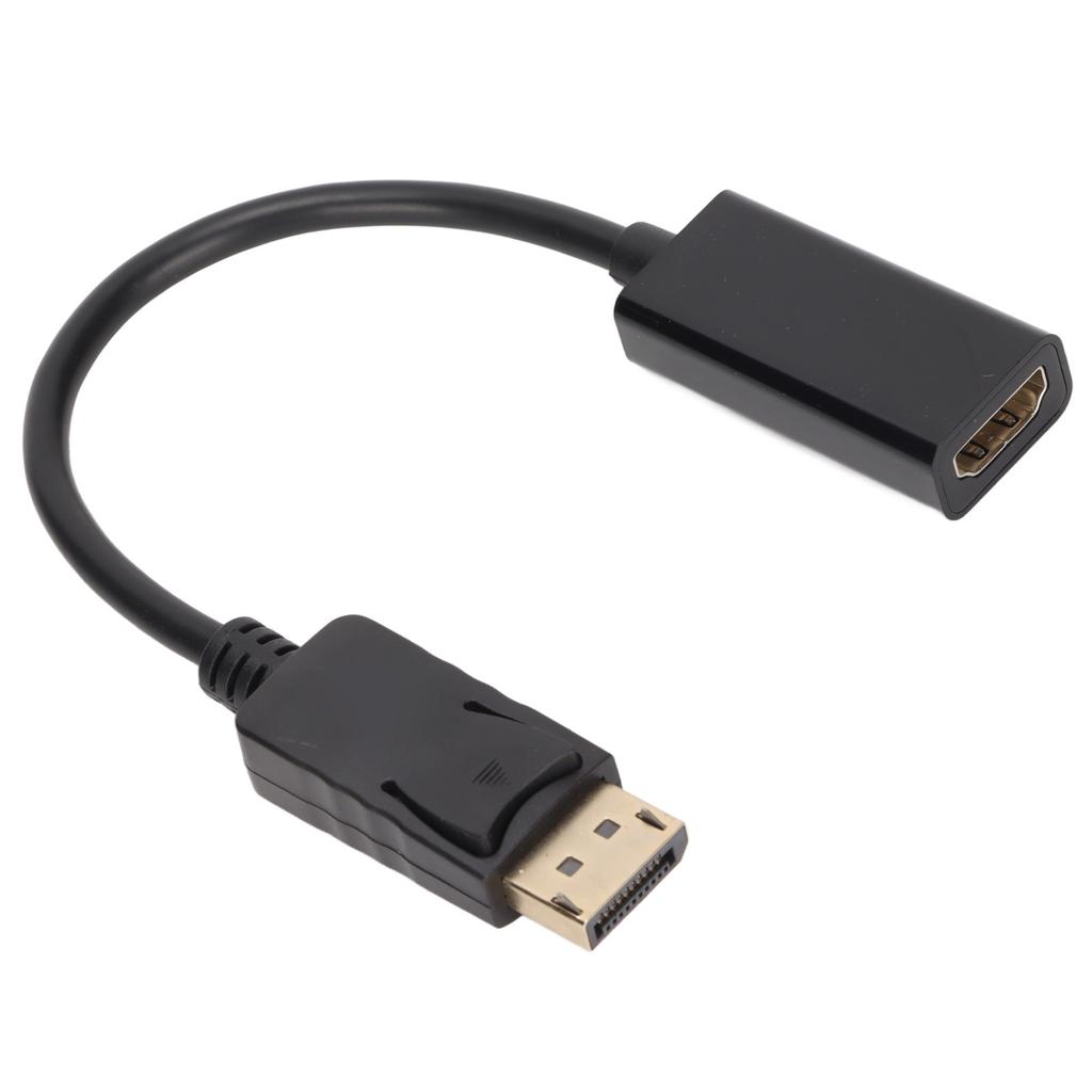 DP to HD Multimedia Interface Adapter Gold Plated Male to Female DisplayPort Converter Cable for TV Monitor