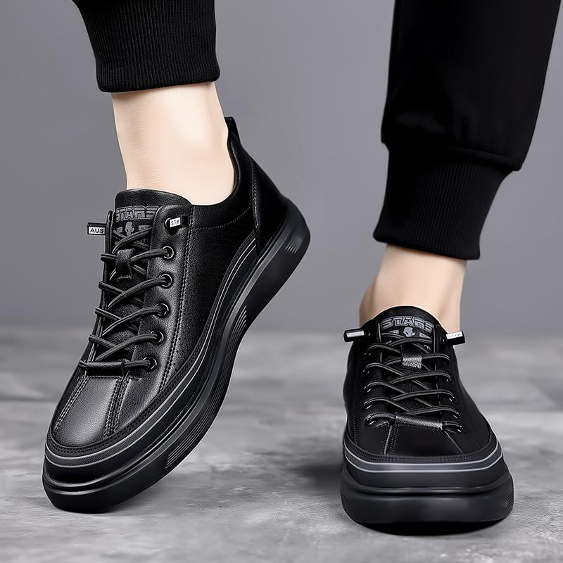 FashionHigh Quality Men's Comfortable Casual Shoes, Small White Shoes, Fashion New Outdoor Hollow Out Breathable Trend Board Shoes