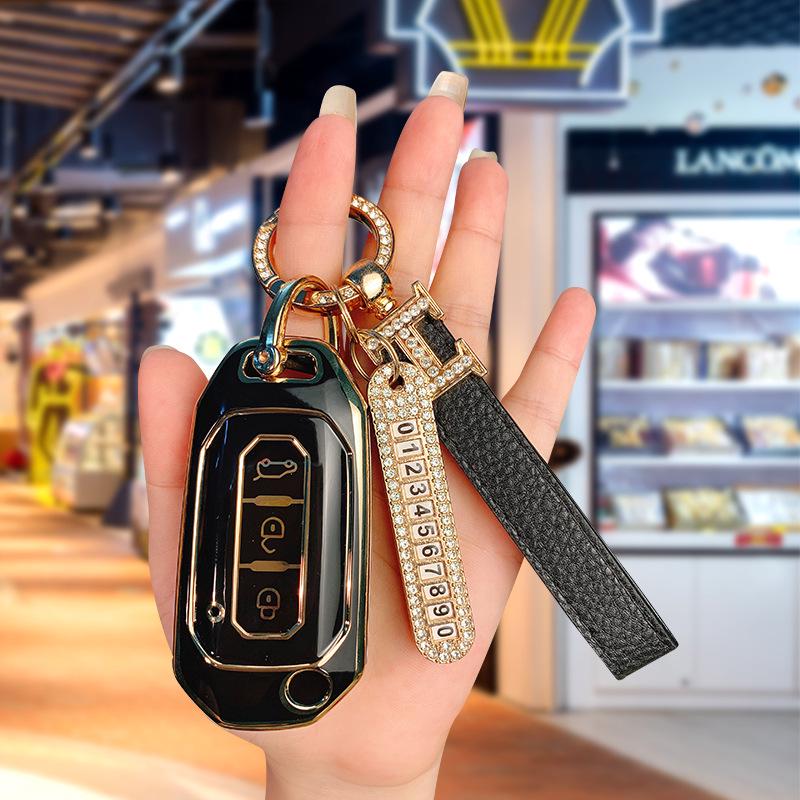 Чехол для ключа Ford Focus для Mondeo, Kuga, Edge, Territory, Evos