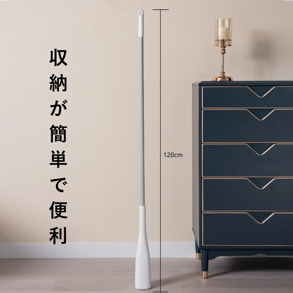 CLEANHOME Sponge Floor Floor Absorbent Mop with Flat Mop for and Wet and Dry No Hand Washing PVA White Mop, Mop, Wiper, Wringer, Lightweight, Windows,