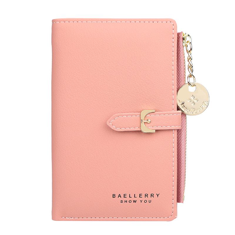 Baellerry Women Leather Handbags Fashion Zipper Purse Wallets