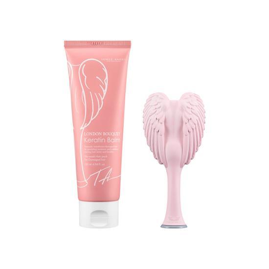 TANGLE ANGEL Проект «Лондонский букет херувимов» (Бальзам с кератином 120 мл + Cherub Pink)