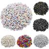 DIY For 50Pcs 7mm Handmade Necklace Bracelet Jewelry Making Acrylic Loose Beads Mixed Arabic Alphabet  Beads