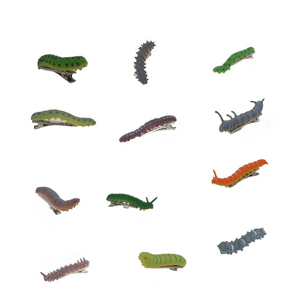 Multicolor Insect Hair Clip Hair Accessories Hairpins Caterpillars Hair Barrette Teenage Girls
