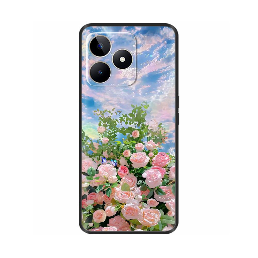 For OPPO Realme Note 50 Case 6.74" Fashion Cover Painted Soft Silicone Phone Case For Realme Note 50 Note50 4G Cases Bumper Bags