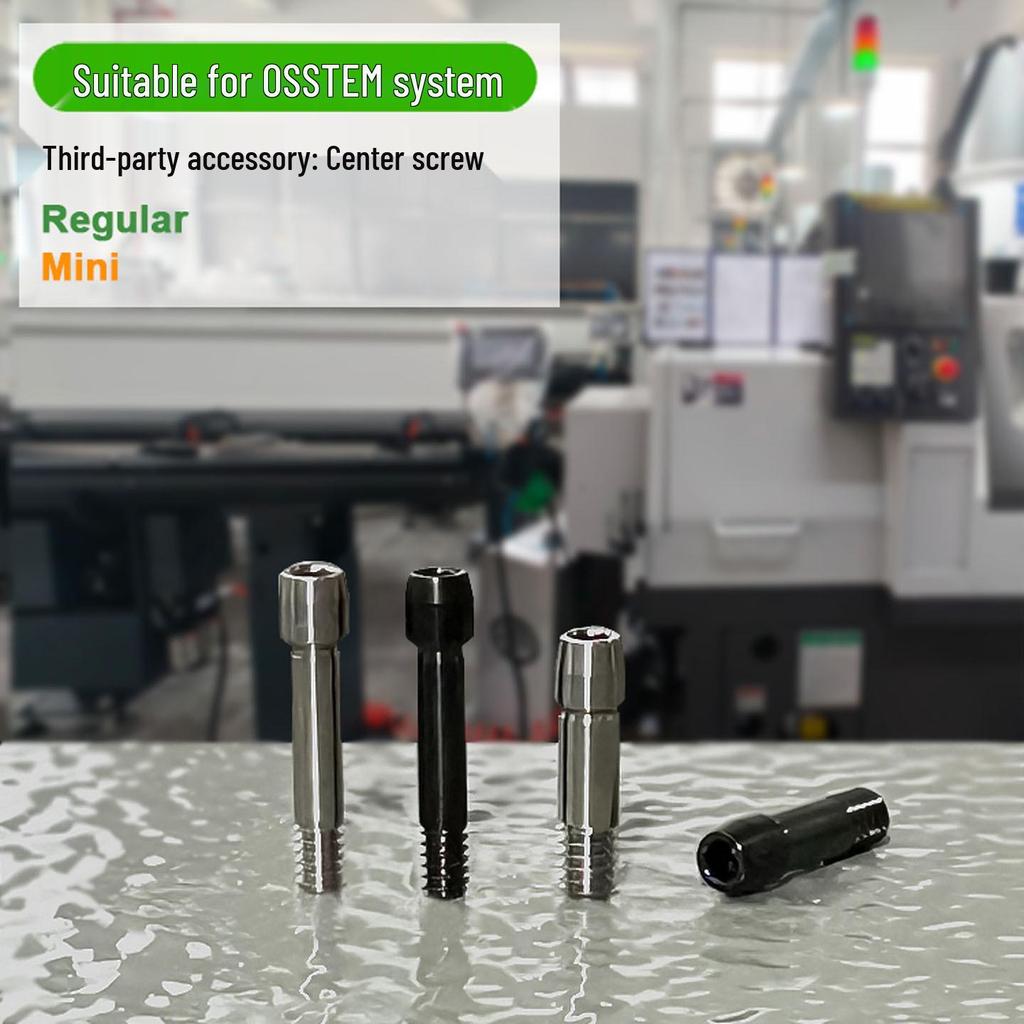OSSTEM Dental Implants Titanium Machinable Abutment Screw Post
