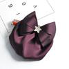 Sweet Bow Snood Korean Style Women Spring Clip High Quality Ruffled Edges Hair Net  Office Lady