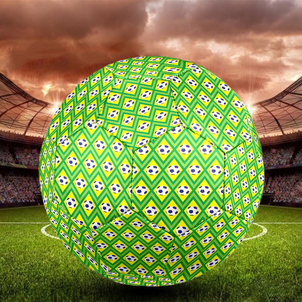 1pc Soccer Ball Size 5 Suitable for Training & Matches, Machine-Stitched, Wear-Resistant Anti-Slip Covering, Gift for Christmas, Birthday. Q617032