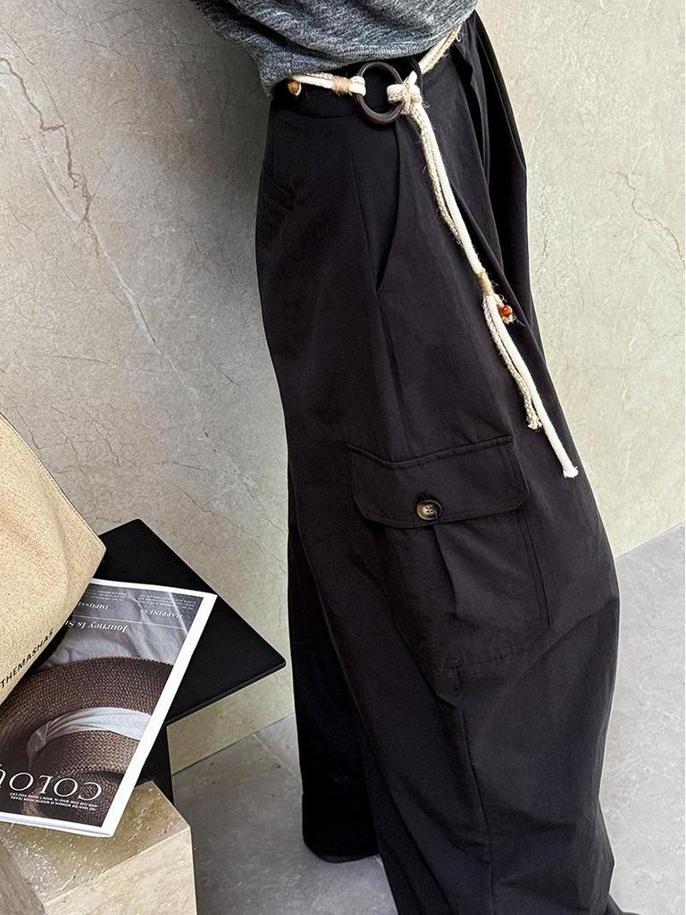 Оранжевое укороченное пальто Zhi в стиле ретро с лацканами в гусиную лапку - Универсальный осенний стиль