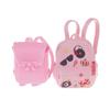 Doll Pvc School Bag With Detachable Strap Can Be Loaded With Small Accessories