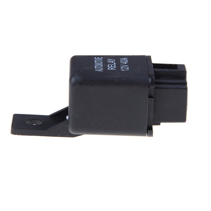 Автомобильное реле 12 В 40 А 4 контакта SPST реле сигнализации с колодкой для реле