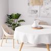 Round Anti-stain Tablecloth 180 Cm ALIX White