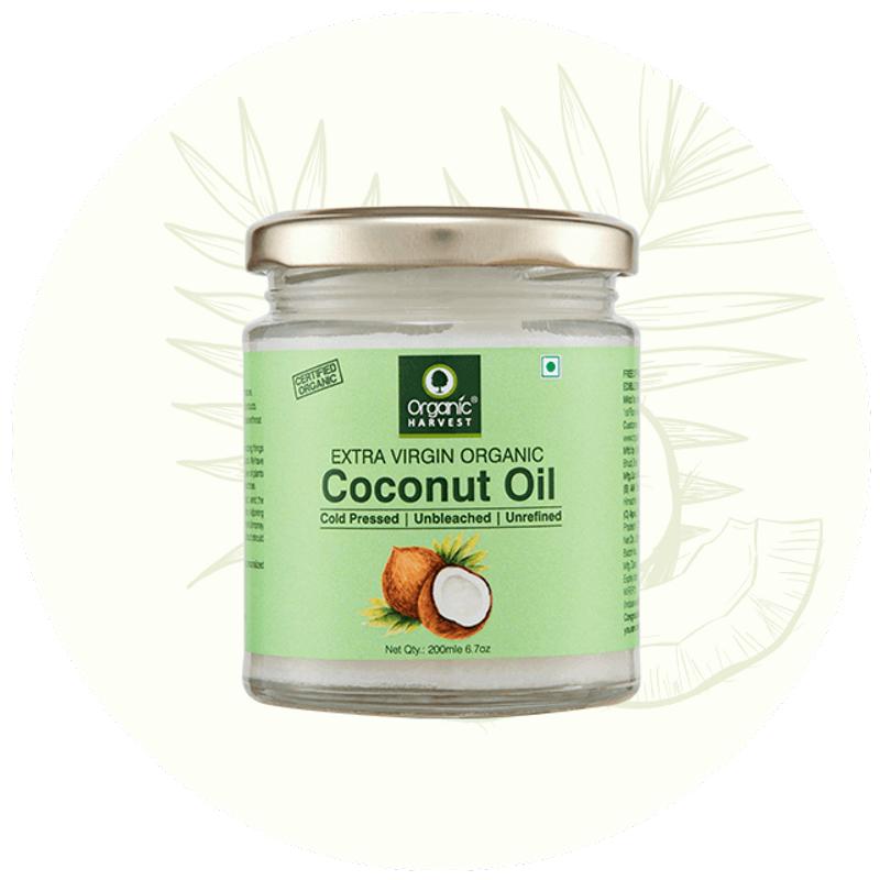Organic Harvest Органическое кокосовое масло - 200мл